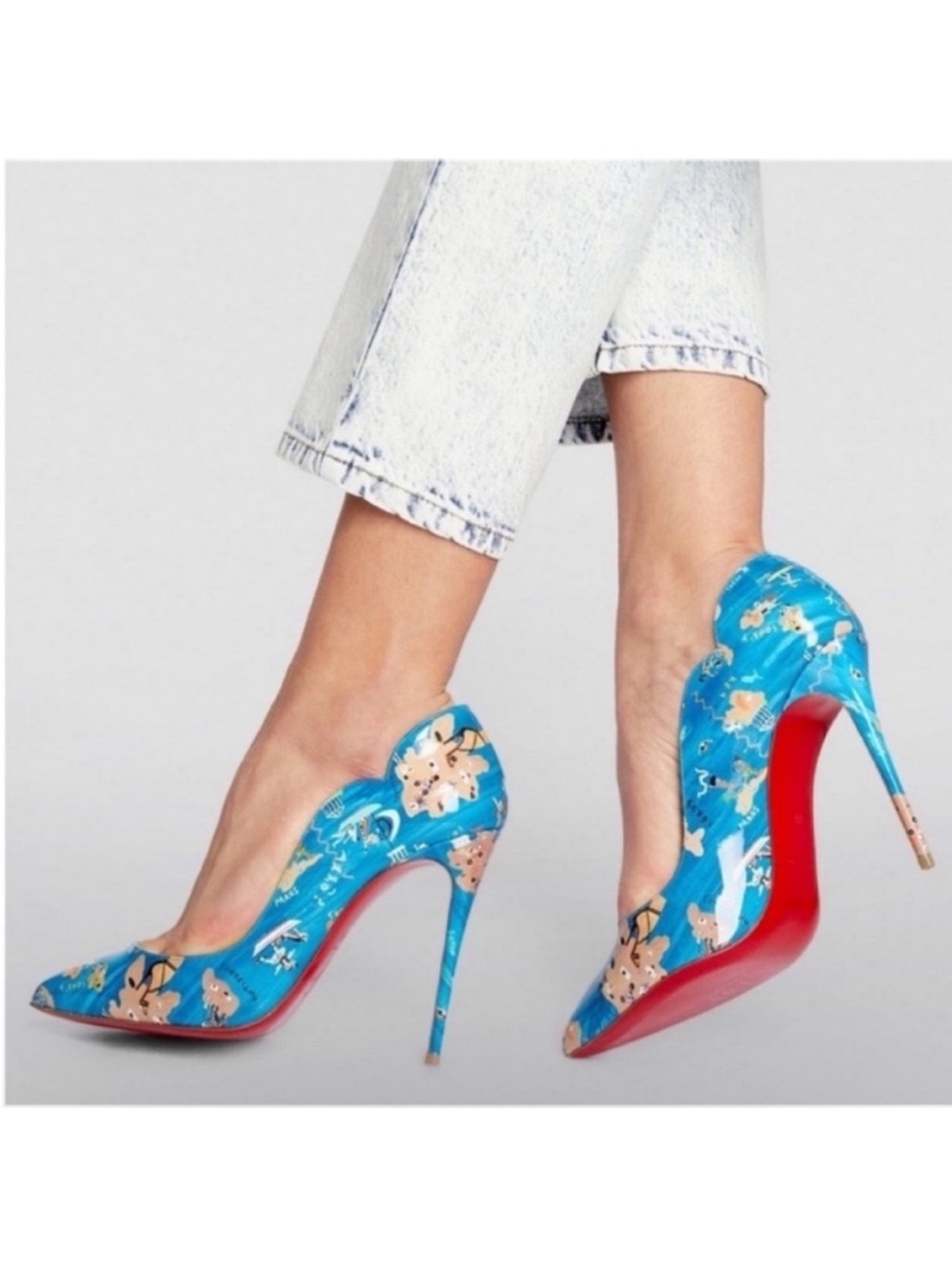 Christian Louboutin NEW Hot
chick Odyssey heels RETAIL 995